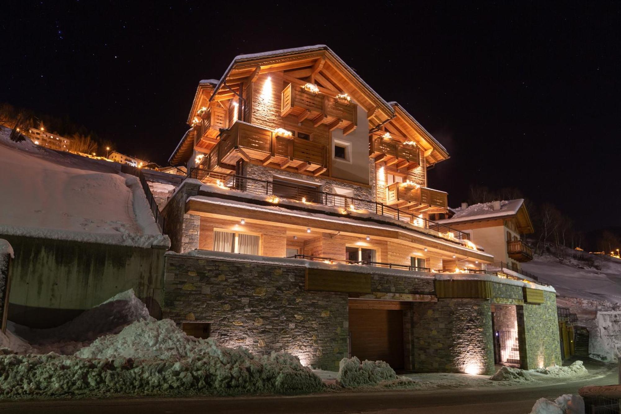 Chalet Heidi Bormio Eksteriør billede